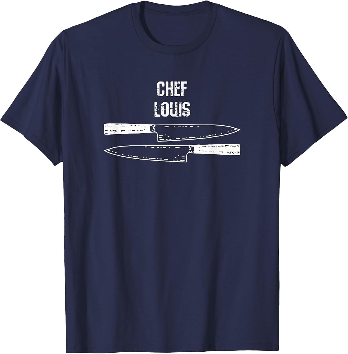 Chef Louis T-Shirt - Navy Blue