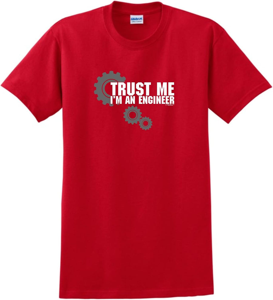 Trust Me I'm an Engineer T-Shirt - Red