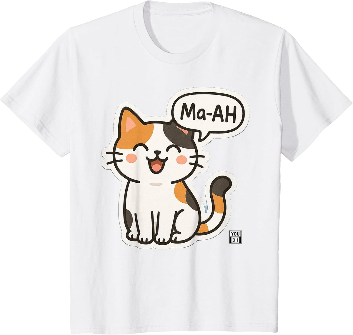 Calico Ma-AH T-Shirt - White