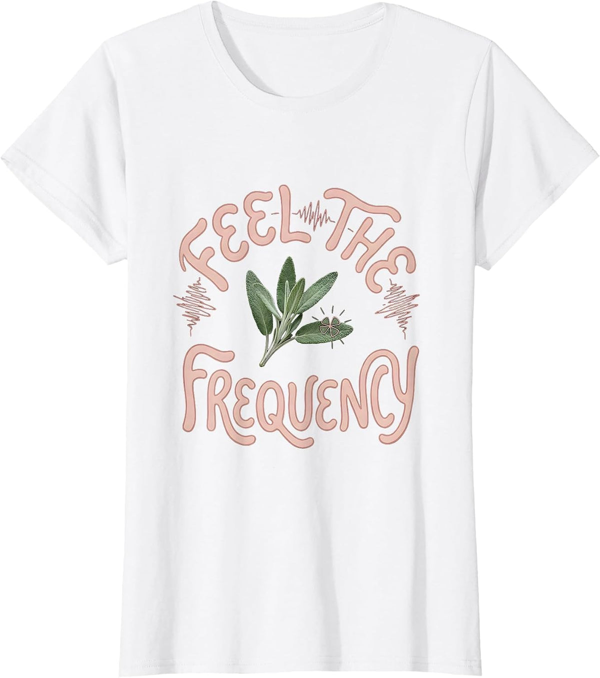 Feel The Frequency Retro Radiology Rad Tech X-Ray Tech T-Shirt - White