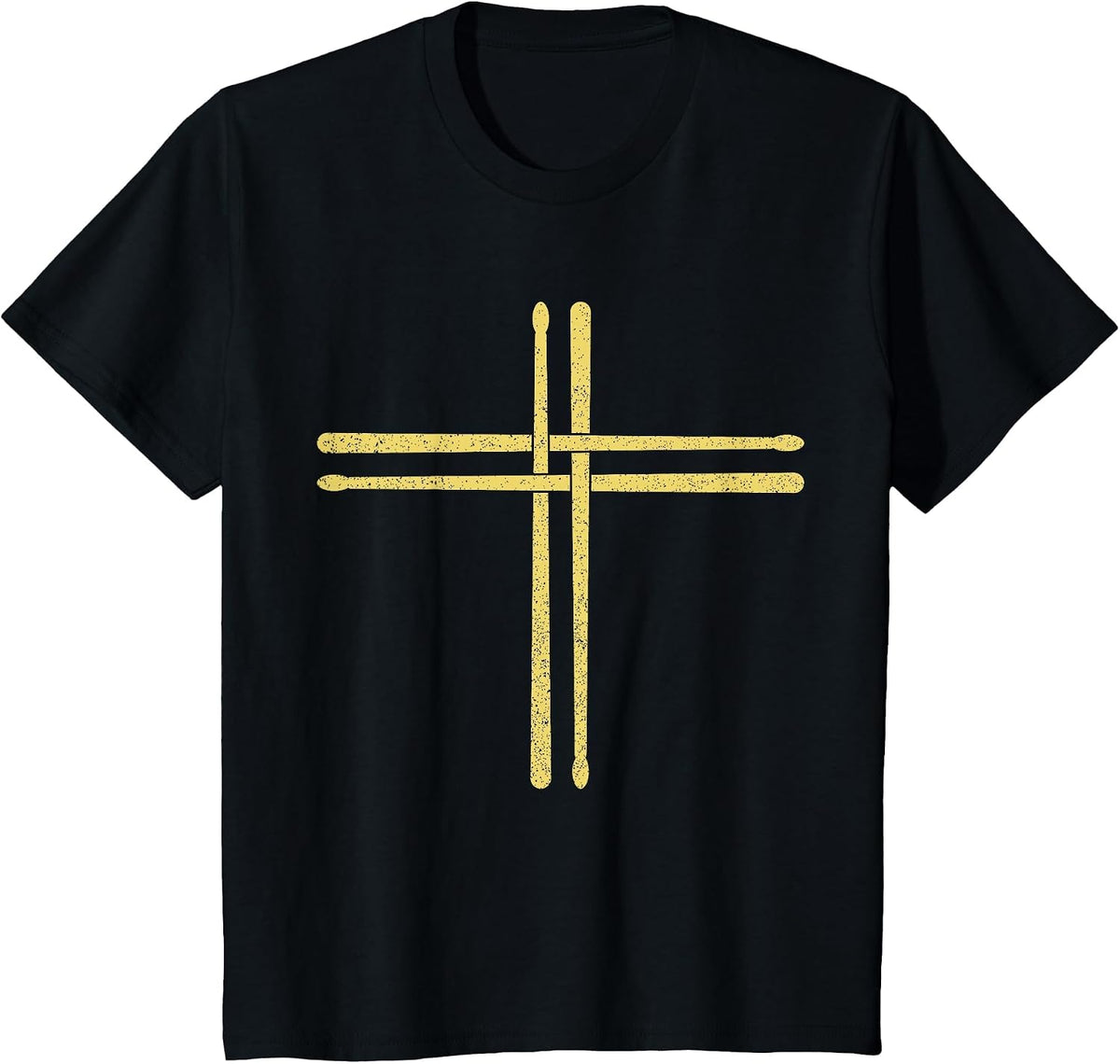 Religious Drummer T-Shirt - Black