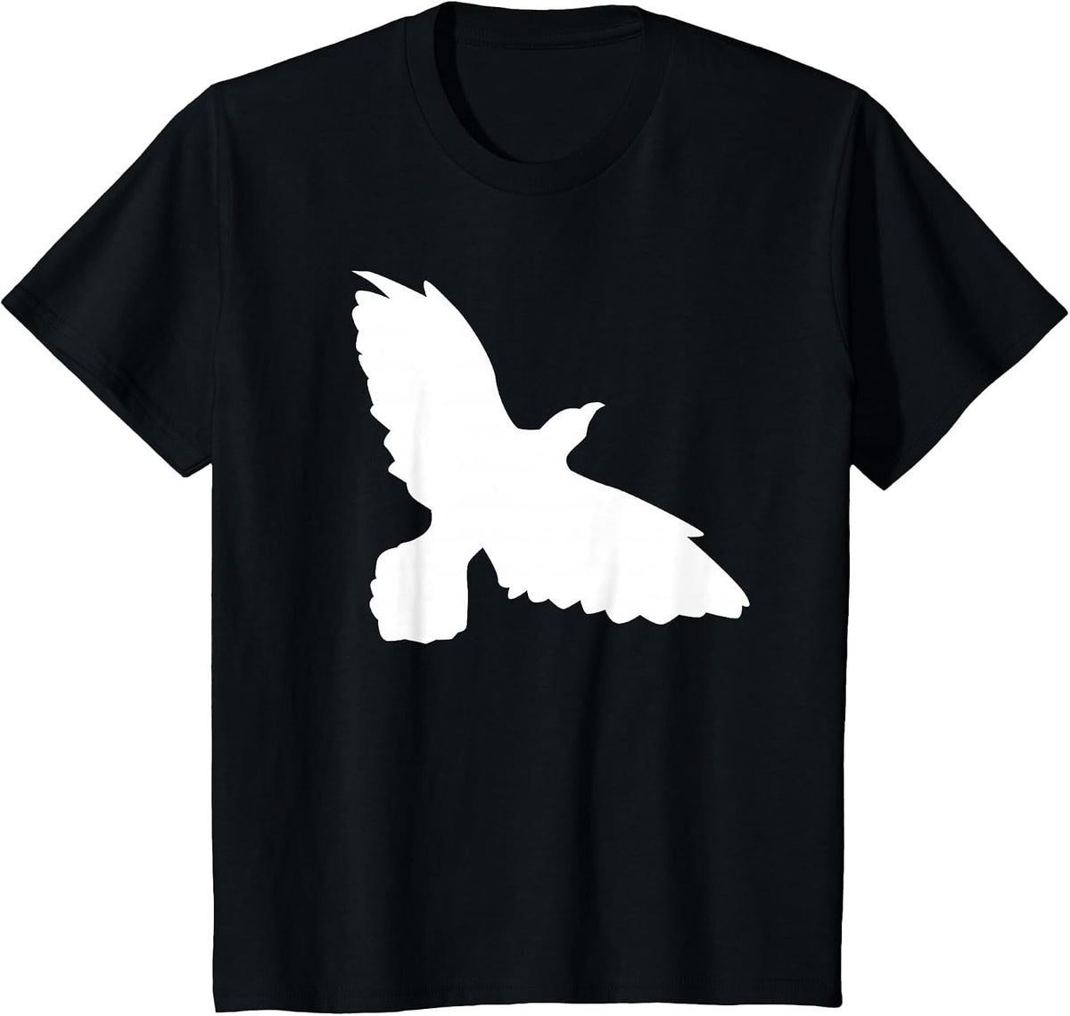 Raven Crow T-Shirt T-Shirt - Black