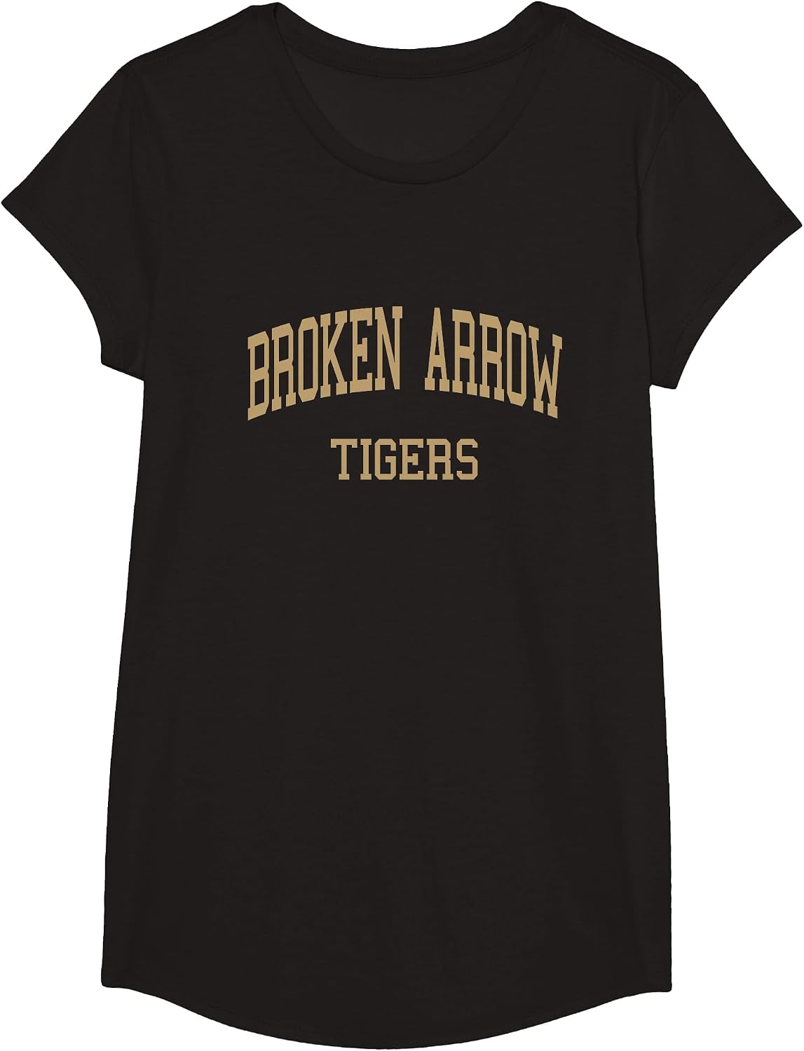 Broken Arrow High School HS Broken Arrow OK Retro Sports T-Shirt - Girls Black
