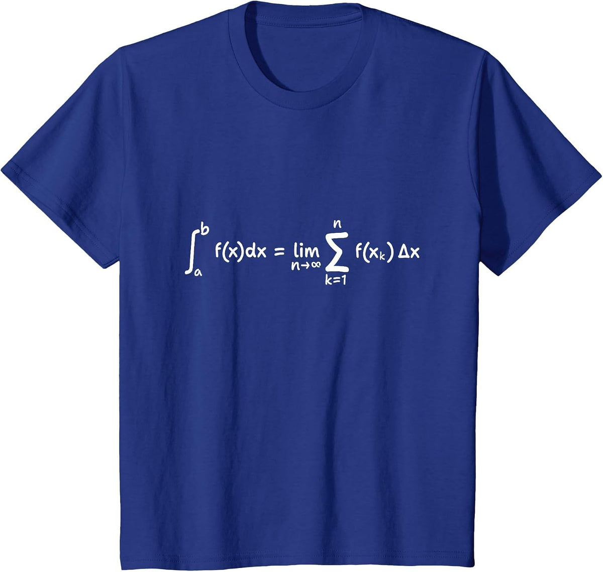 Definition of Calculus Funny Calculus Formula Math Teacher T-Shirt - Royal Blue