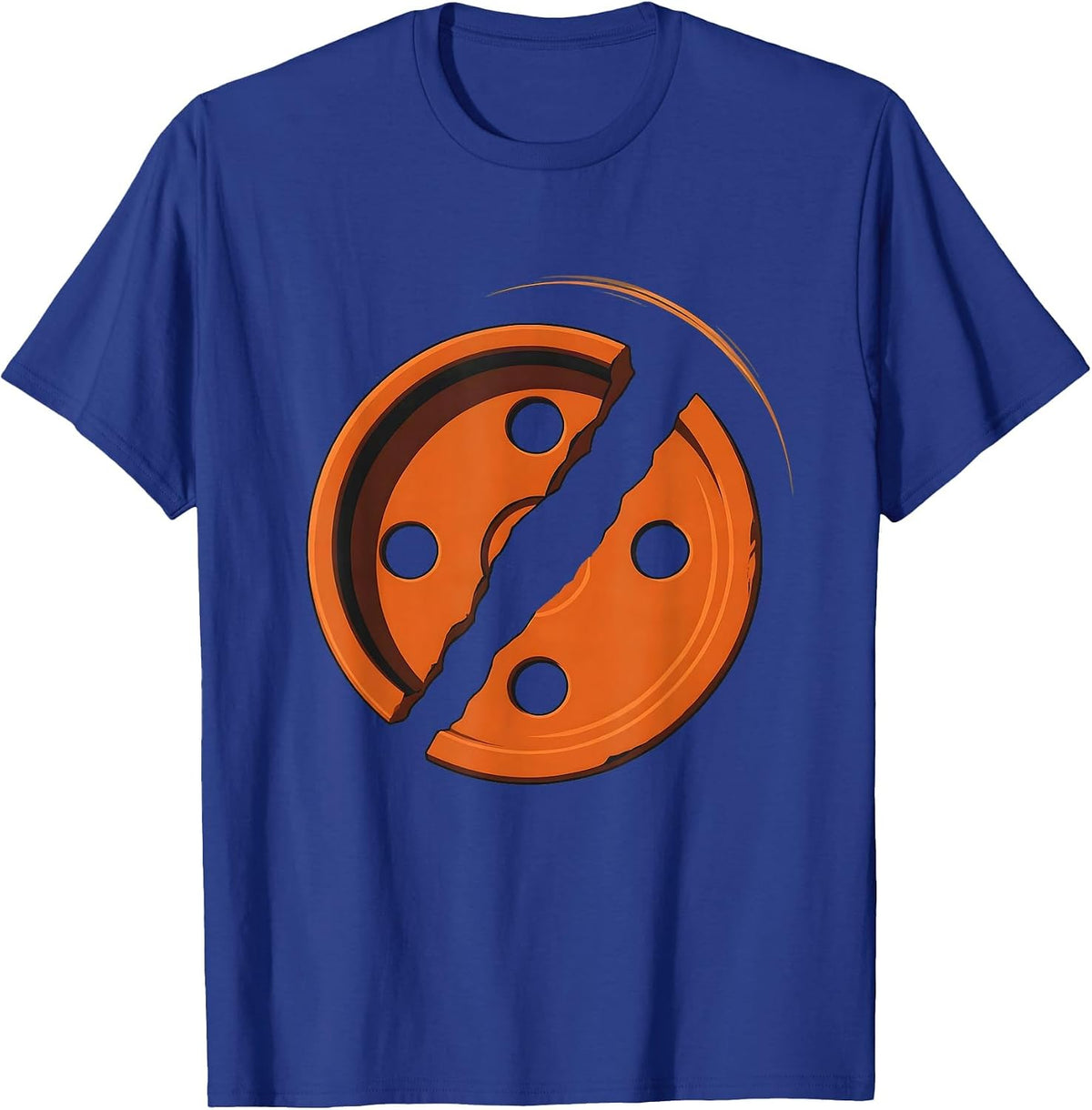 Clay Target Disc Trap Skeet Shooting Humor T-Shirt - Royal Blue