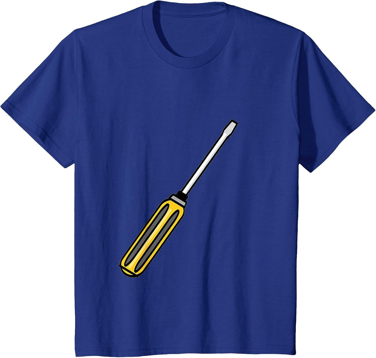 Screwdriver Tool T-Shirt - Royal Blue
