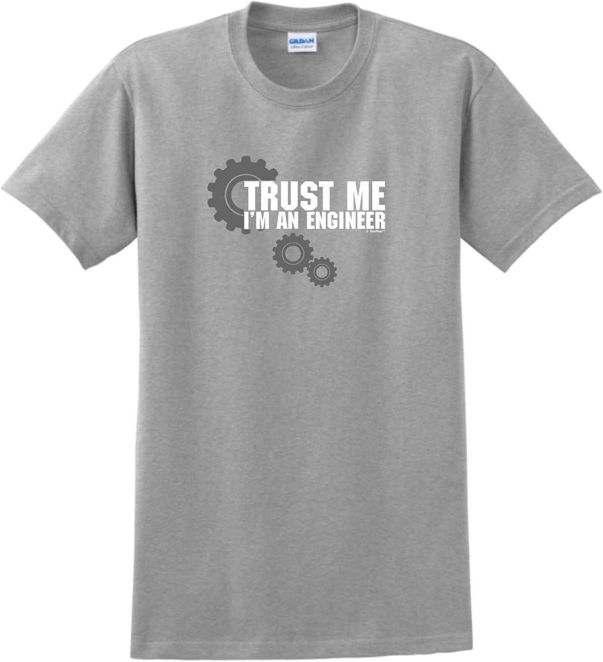 Trust Me I'm an Engineer T-Shirt - Sport Grey