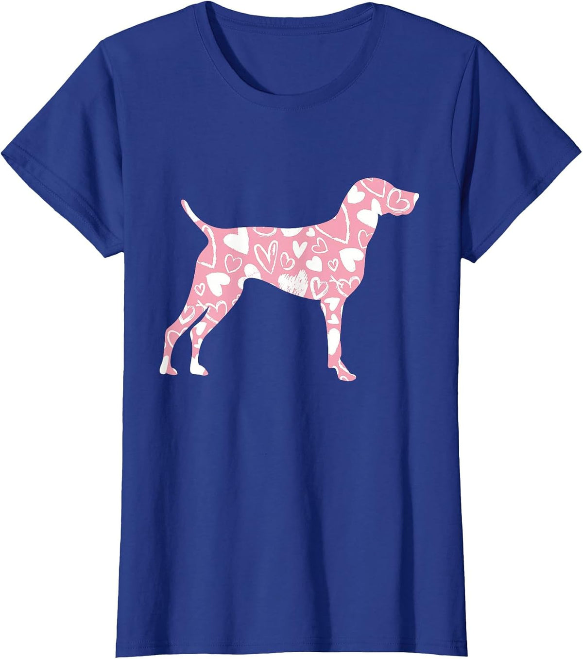 German Shorthair Dog GSP Mom Dad T-Shirt - Royal Blue