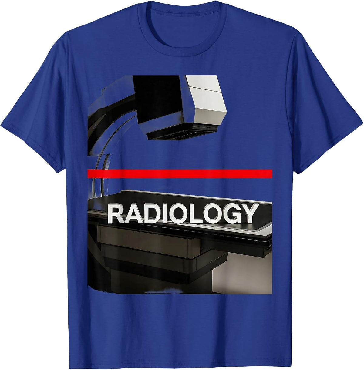 Men's RADIOLOGY Cute Radiology Tech Coquette Playful Pride T-Shirt - Royal Blue