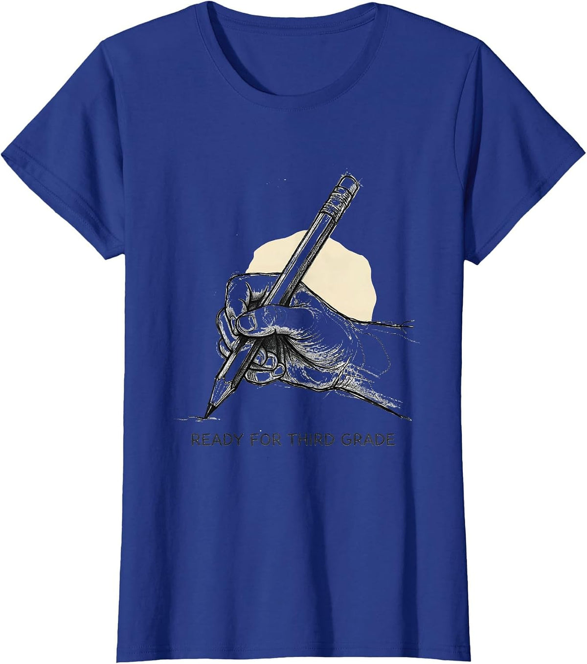 Women's Ready For Third Grade Cute Girl Back To School Teacher T-Shirt - Royal Blue