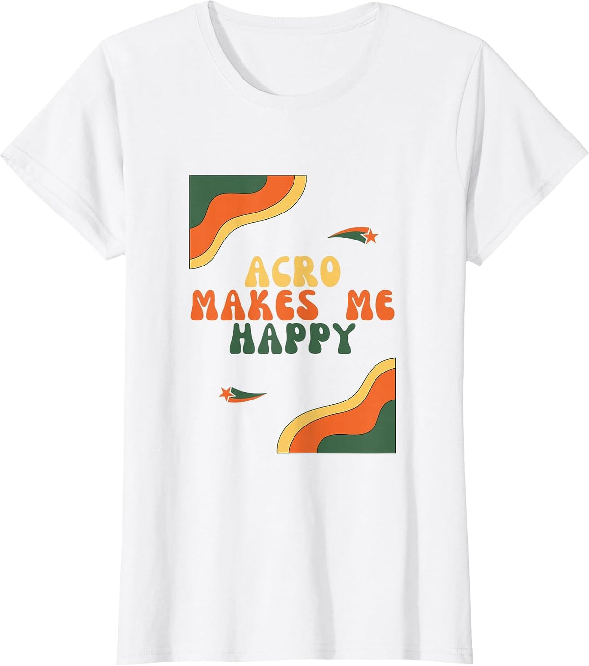 Acrobatics and Yoga ACRO T-Shirt - White