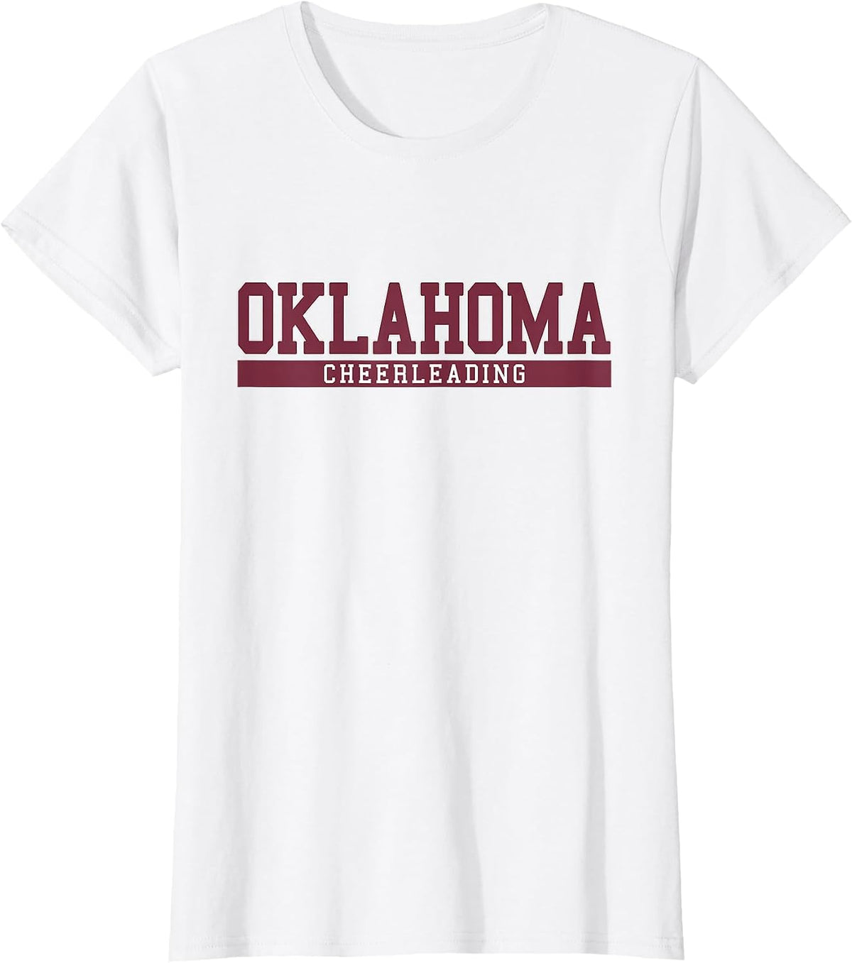 Oklahoma Cheerleading T-Shirt - White