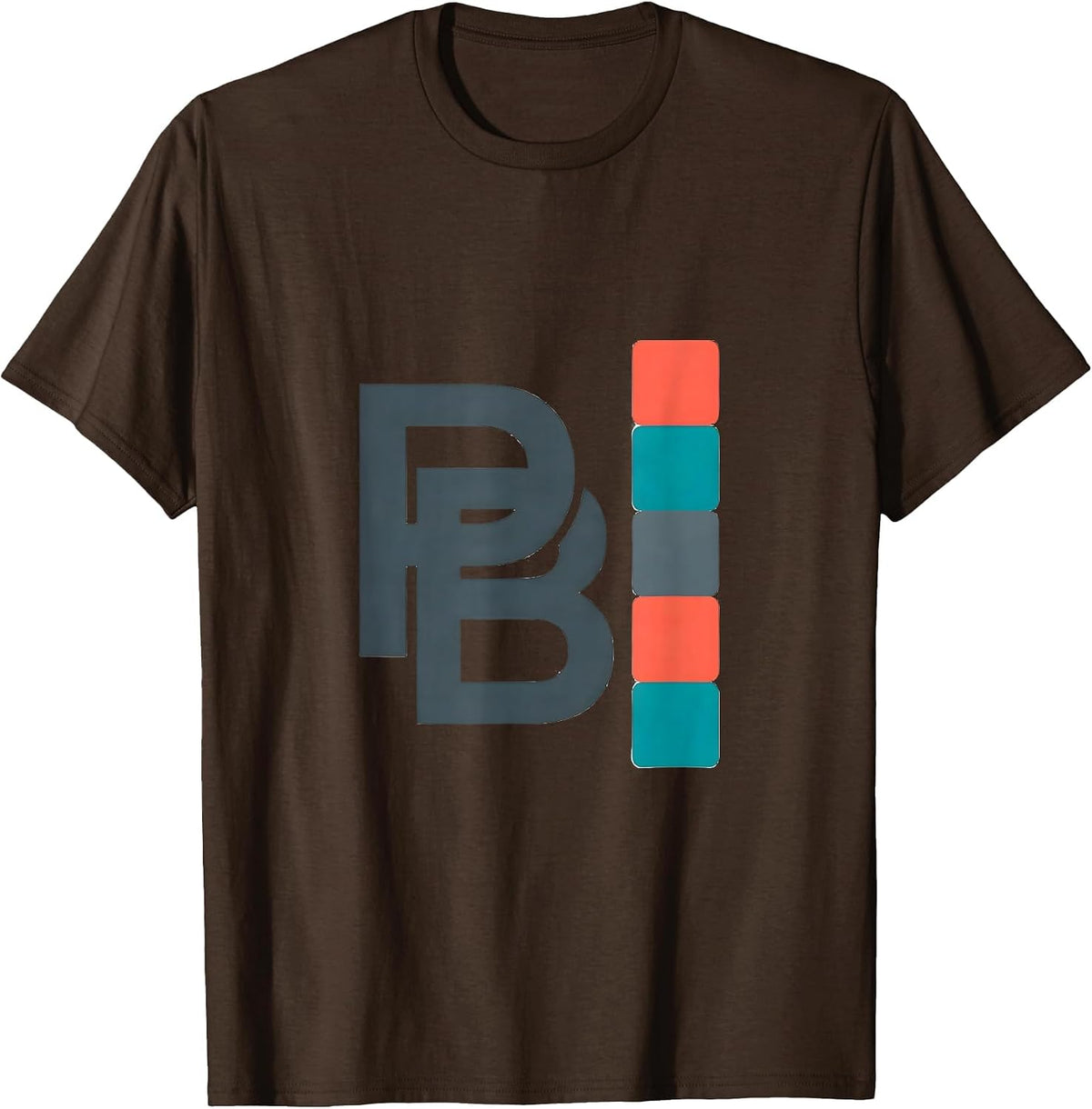 PB Melting Puzzle Cube Speed Cubing Humor Retro T-Shirt - Brown