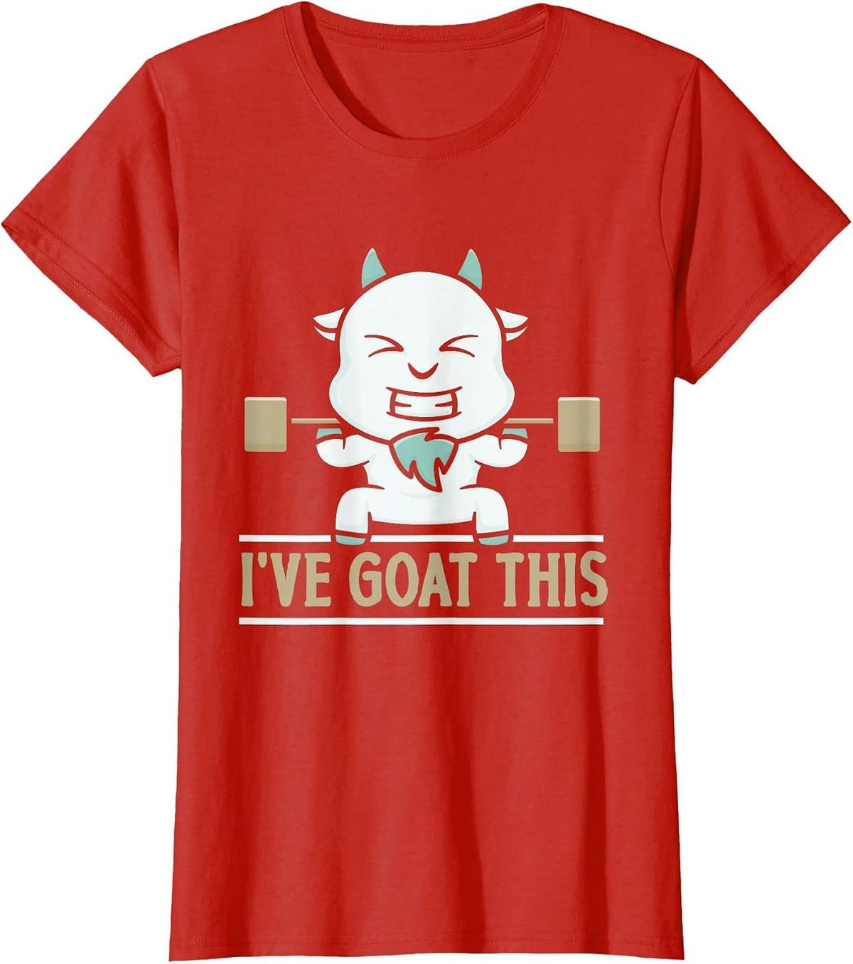 I've Goat This Gym Weightlifting Animal Pet Lover Owner T-Shirt - Red