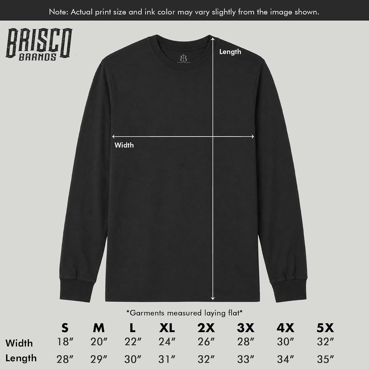 Trust Me an EMT Emergency Medical Tech Long Sleeve Tshirt Men Women - size chart