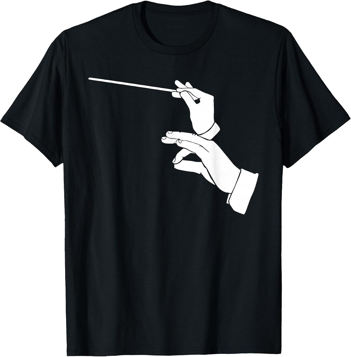 Conductor Watch Music Orchestra T-Shirt - Black