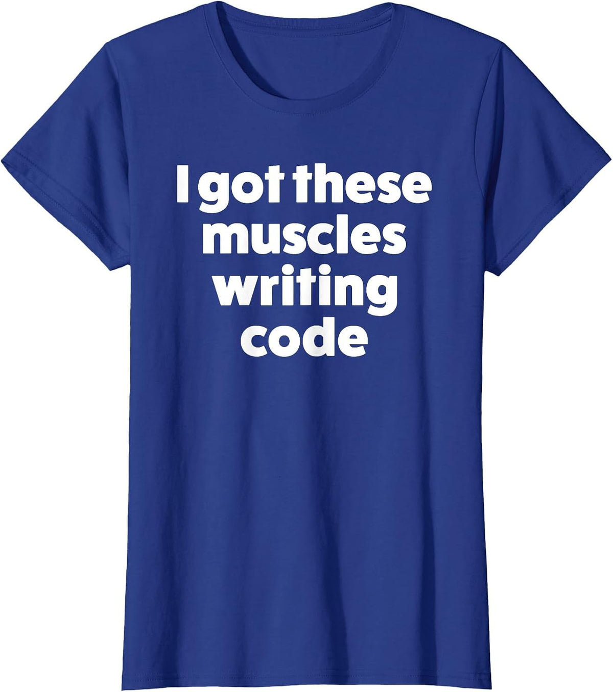 Funny Shirt for Developers Or Programmers T-Shirt - Royal Blue