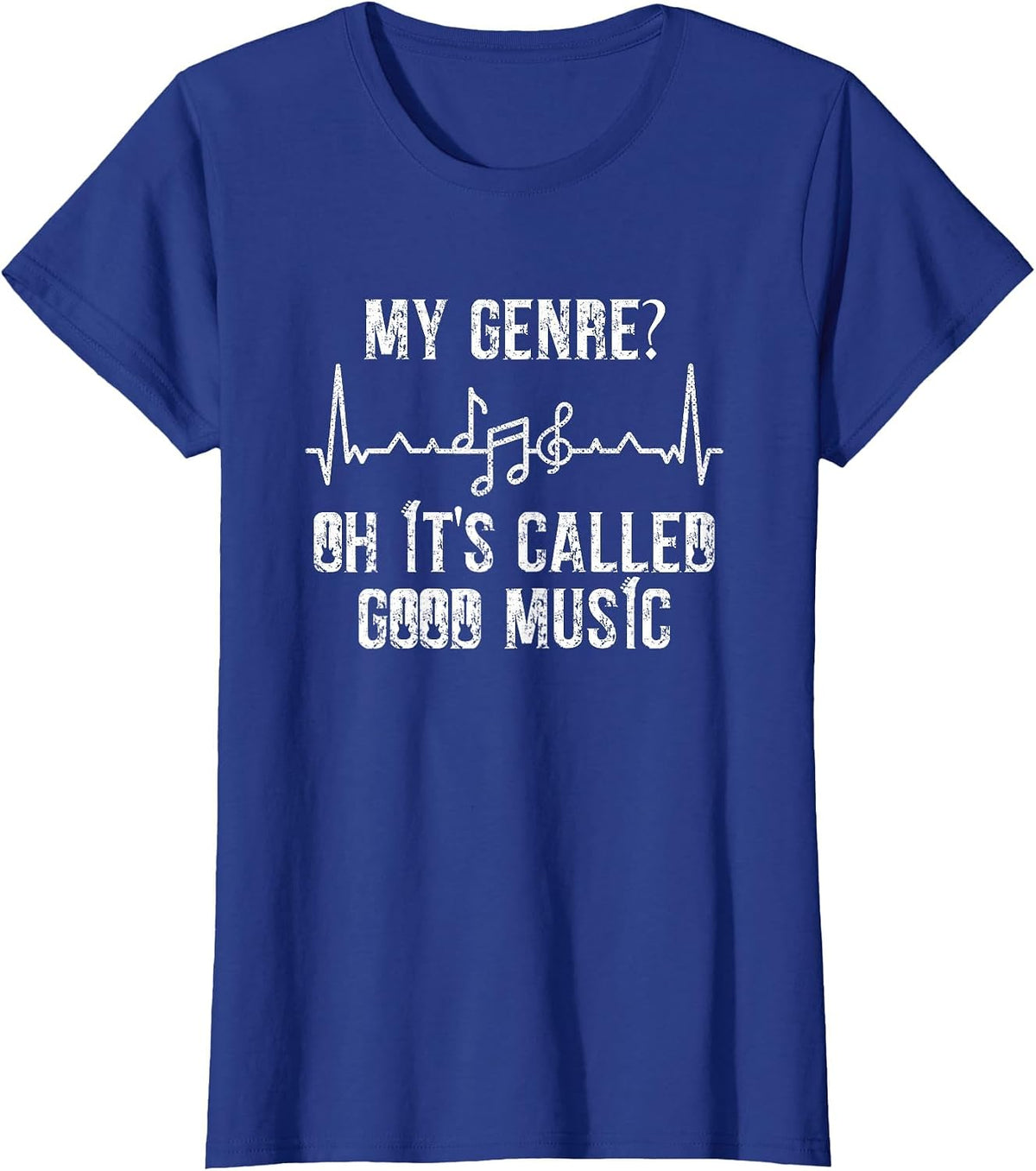 My Genre? Oh It's Called Good Music Indie Rock Indie Artist T-Shirt - Royal Blue