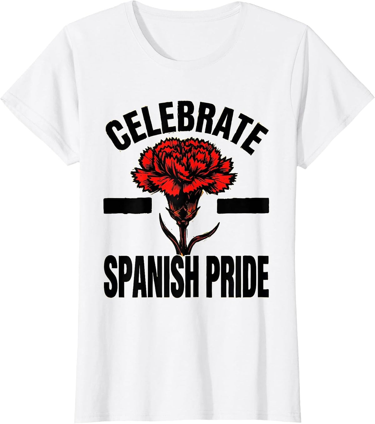 Celebrate Spanish Pride Heritage Month Design T-Shirt - White