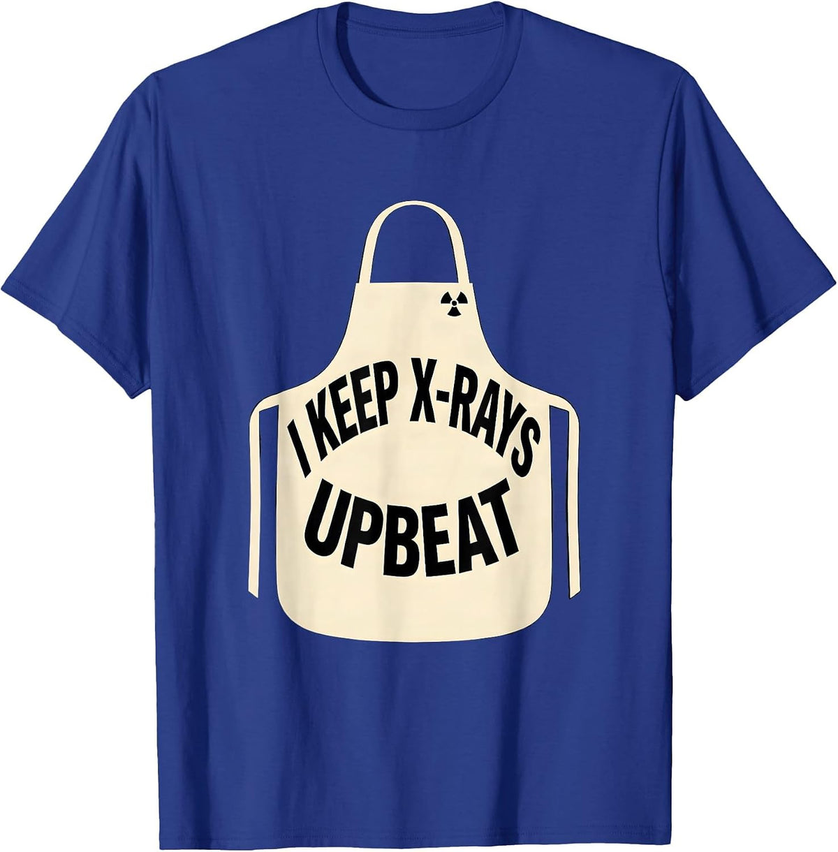 Men's I Keep X-Rays Upbeat Radiology Tech Rad Tech X-Ray T-Shirt - Royal Blue