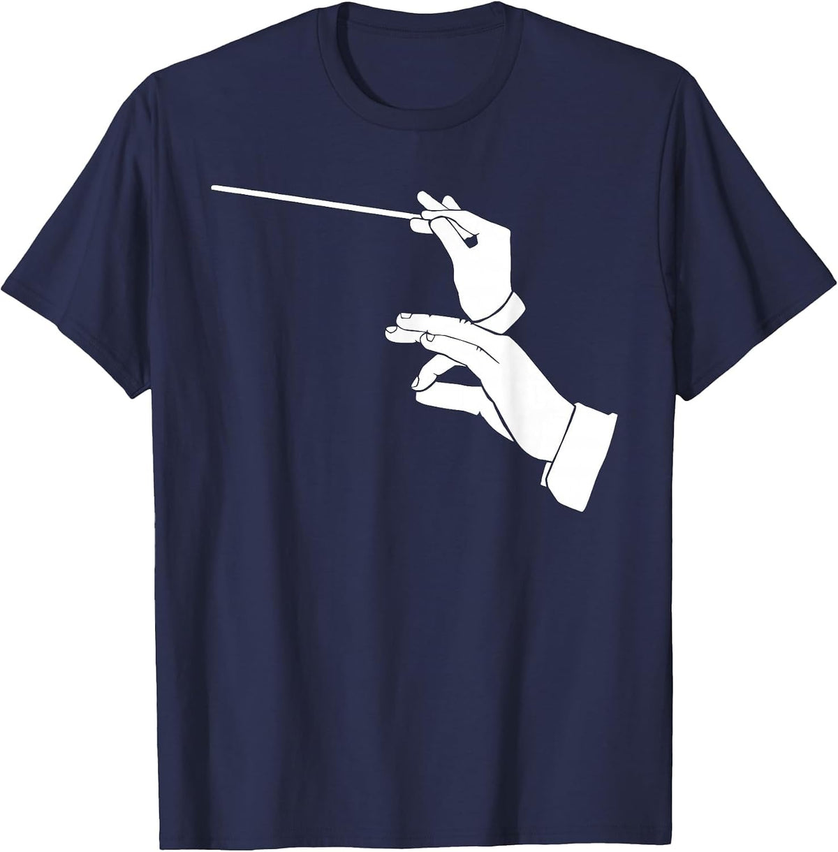 Conductor Watch Music Orchestra T-Shirt - Navy Blue