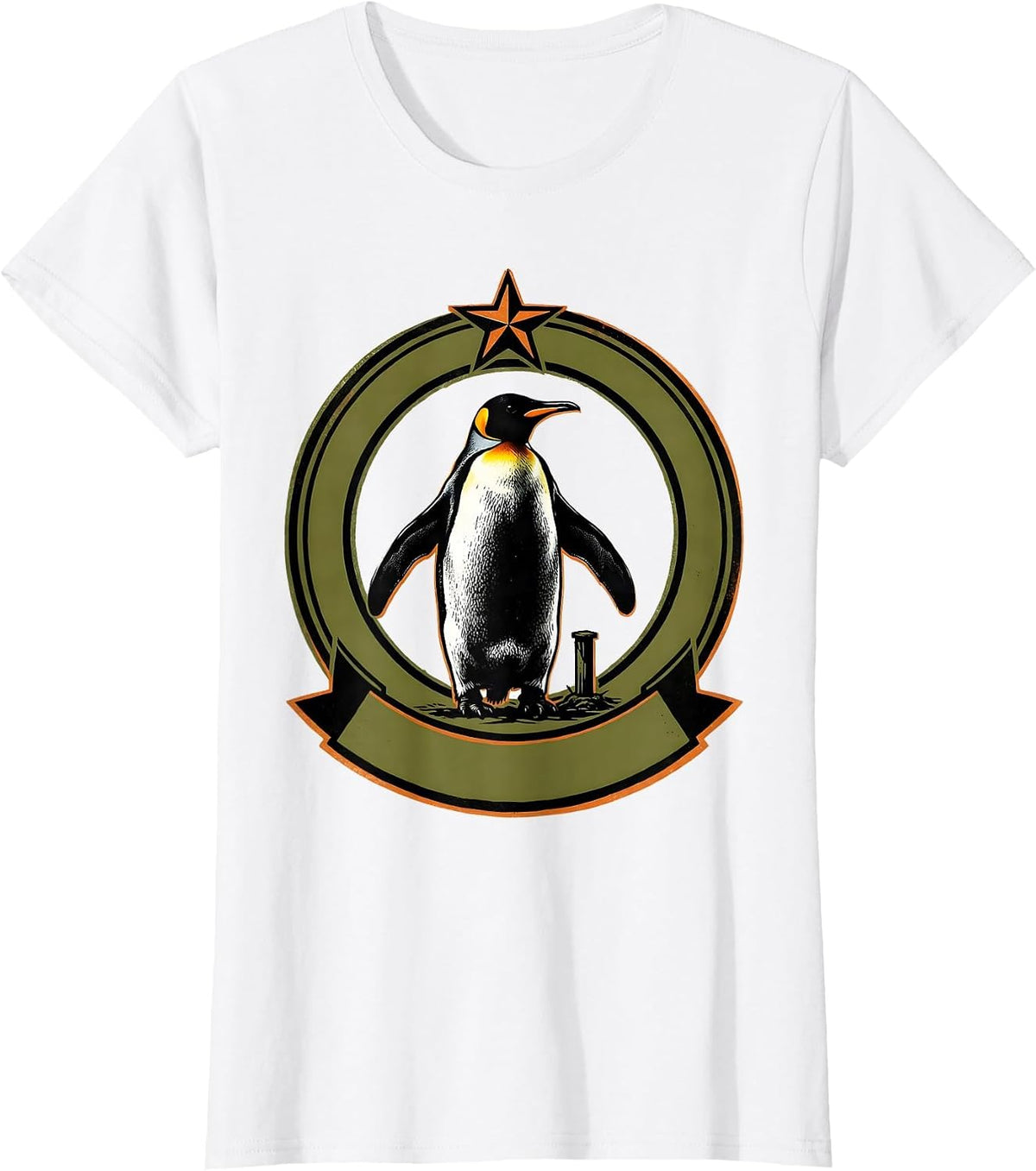 Flight Was Never An Option Penguin Martial Arts Humor T-Shirt - White