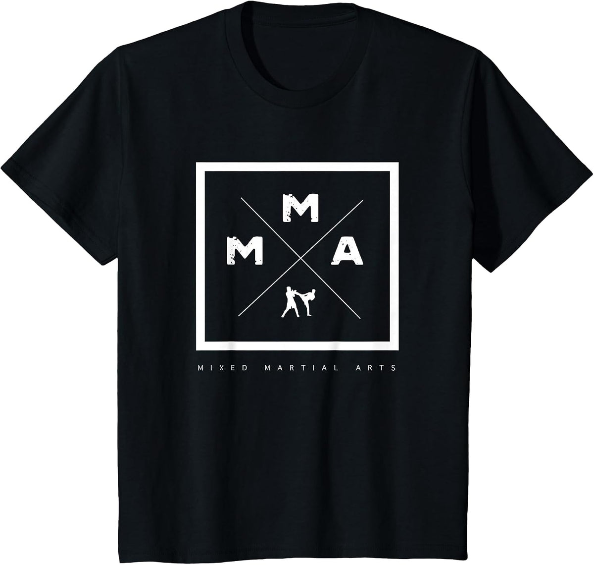 MMA Mixed Martial Arts T-Shirt - Black