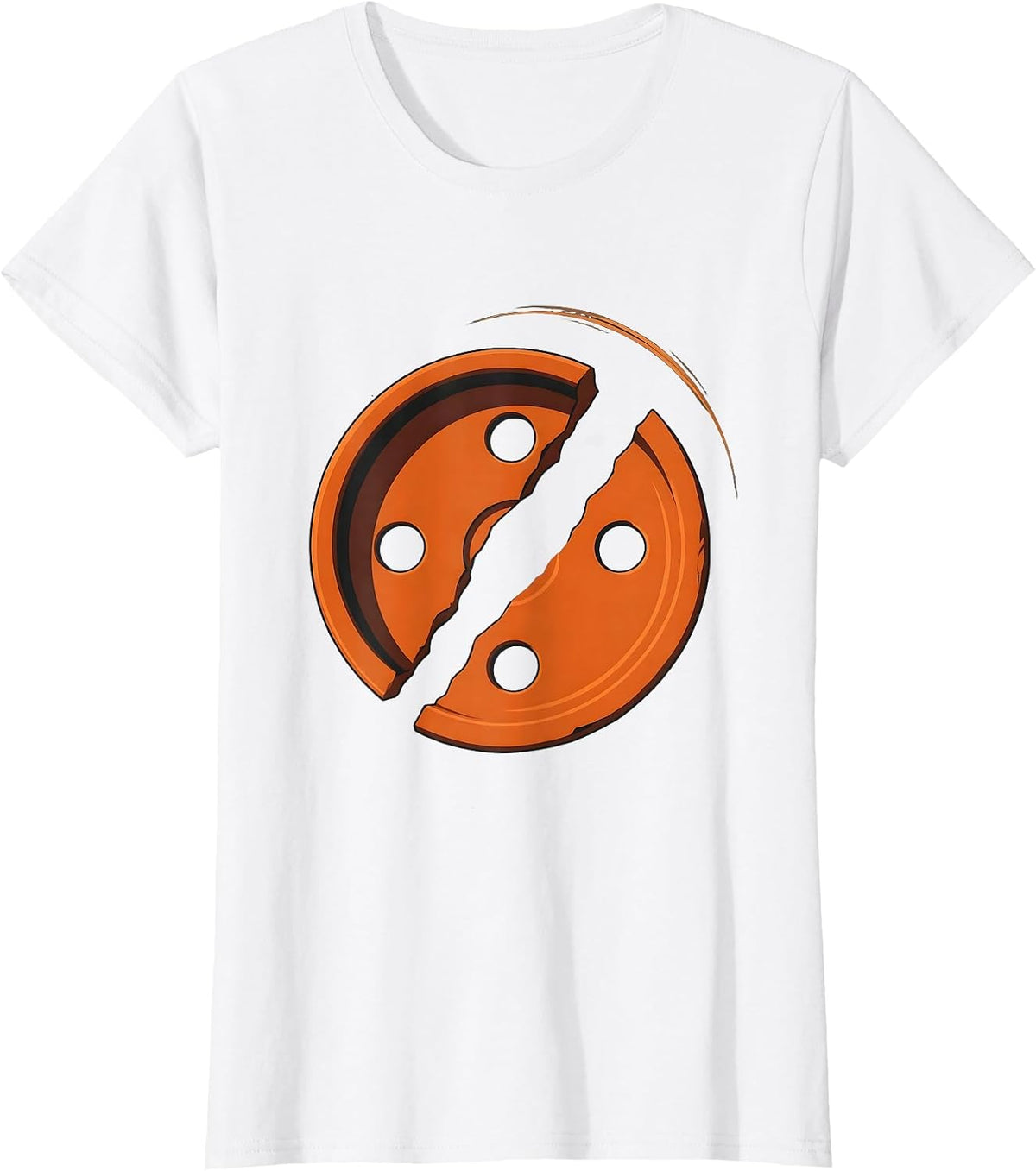 Clay Target Disc Trap Skeet Shooting Humor T-Shirt - White