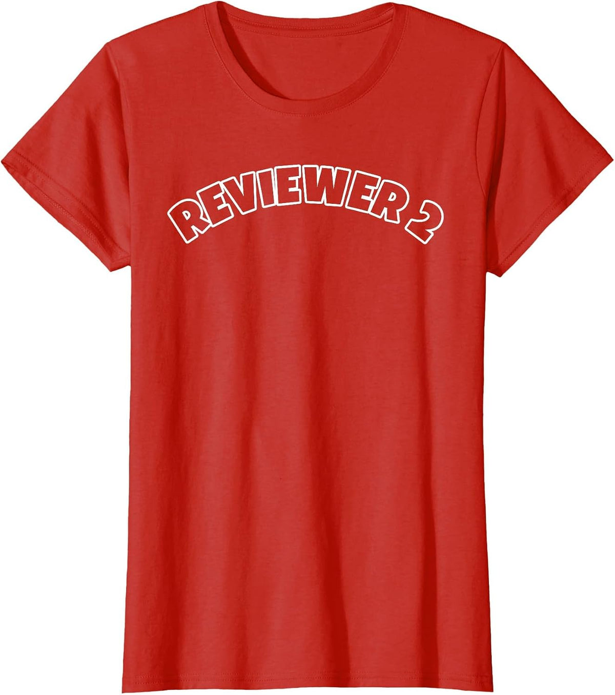 Scary Researcher Halloween Costume Scientist Reviewer 2 T-Shirt - Red