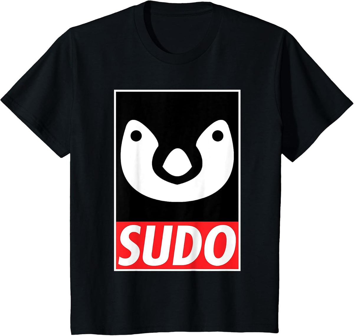 SUDO - Linux & Coding Humor & Nerd Pride Sudo Style Apparel T-Shirt - Black