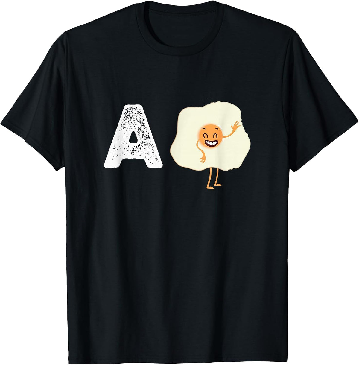 Ahuevo Funny Spanish Egg Lover Pun T-Shirt - Black