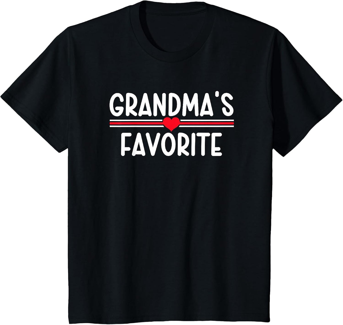 Grandmas Favorite T-Shirt - Black
