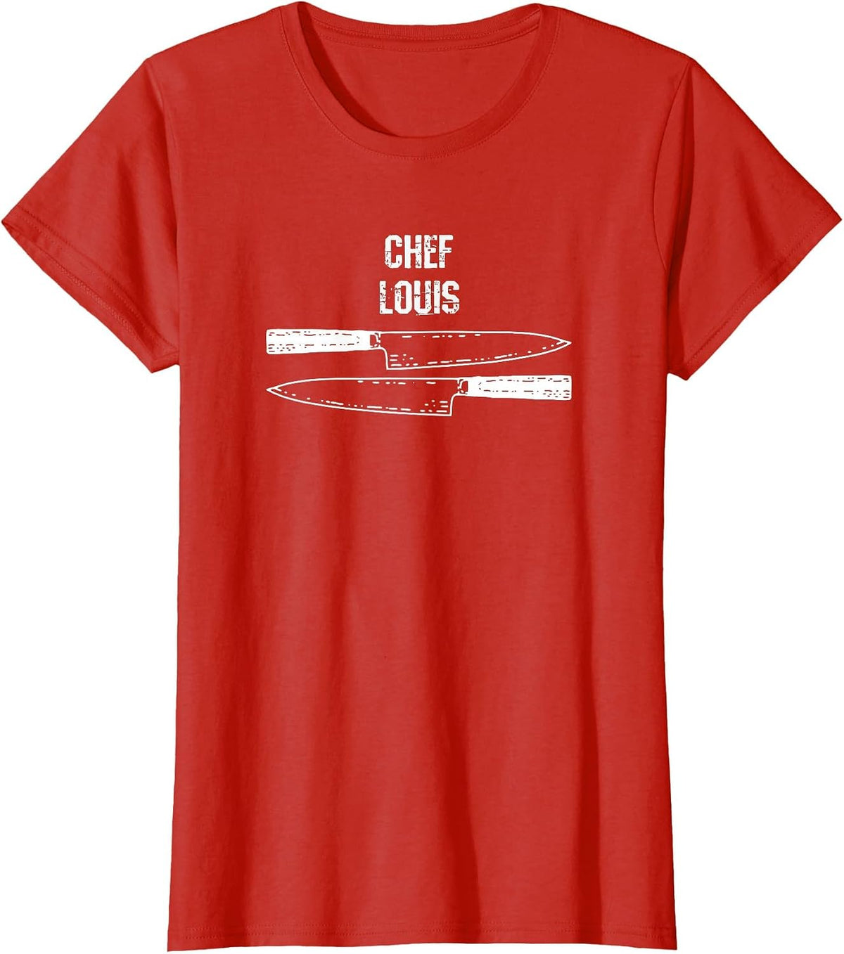 Chef Louis T-Shirt - Red