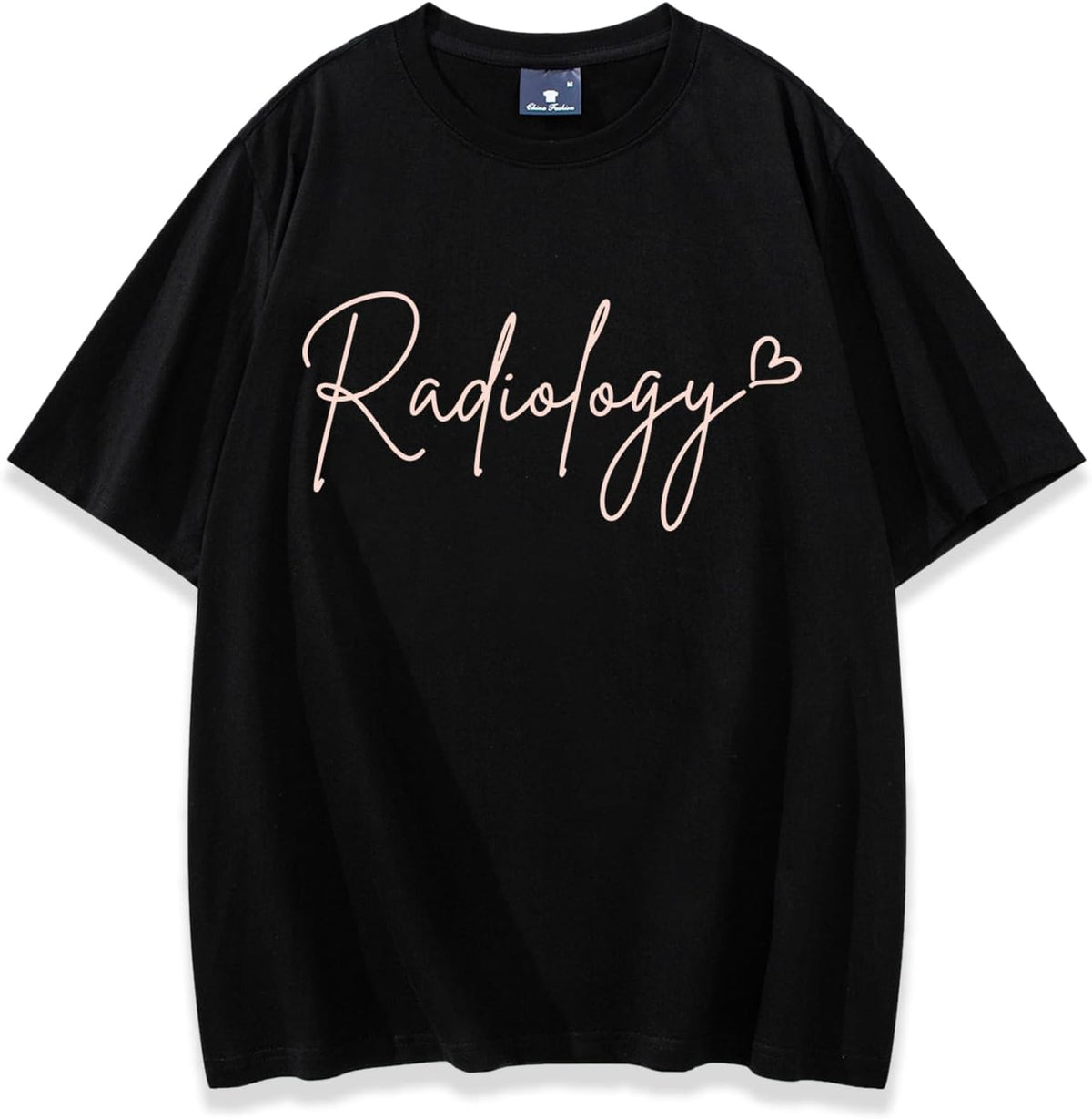 Radiology Shirt Radiology Crewneck Tee - Black