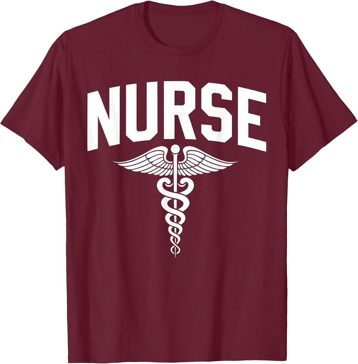 RN Nurse Registered Nurse T-Shirt - Burgundy