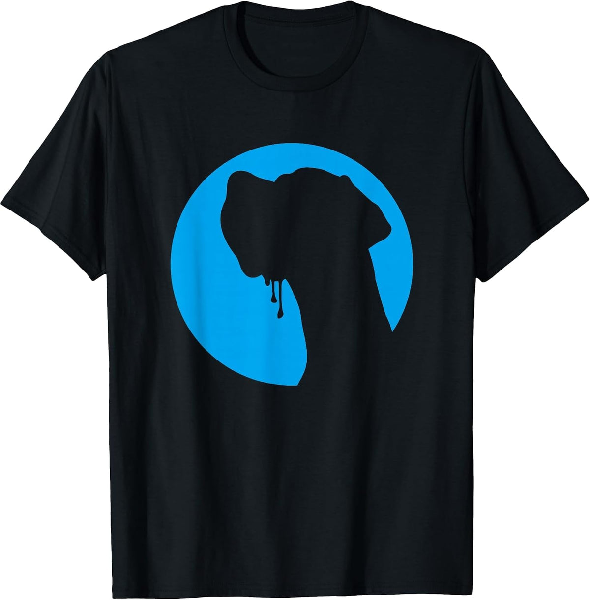 Greatdanedog Deutsche Dogge Profile T-Shirt - Black