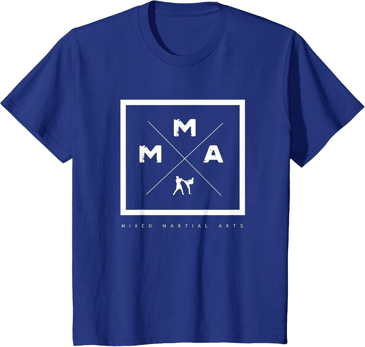 MMA Mixed Martial Arts T-Shirt - Royal Blue