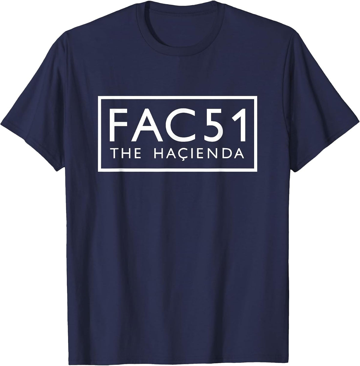 FAC51 Hacienda T-Shirt T-Shirt - Navy Blue