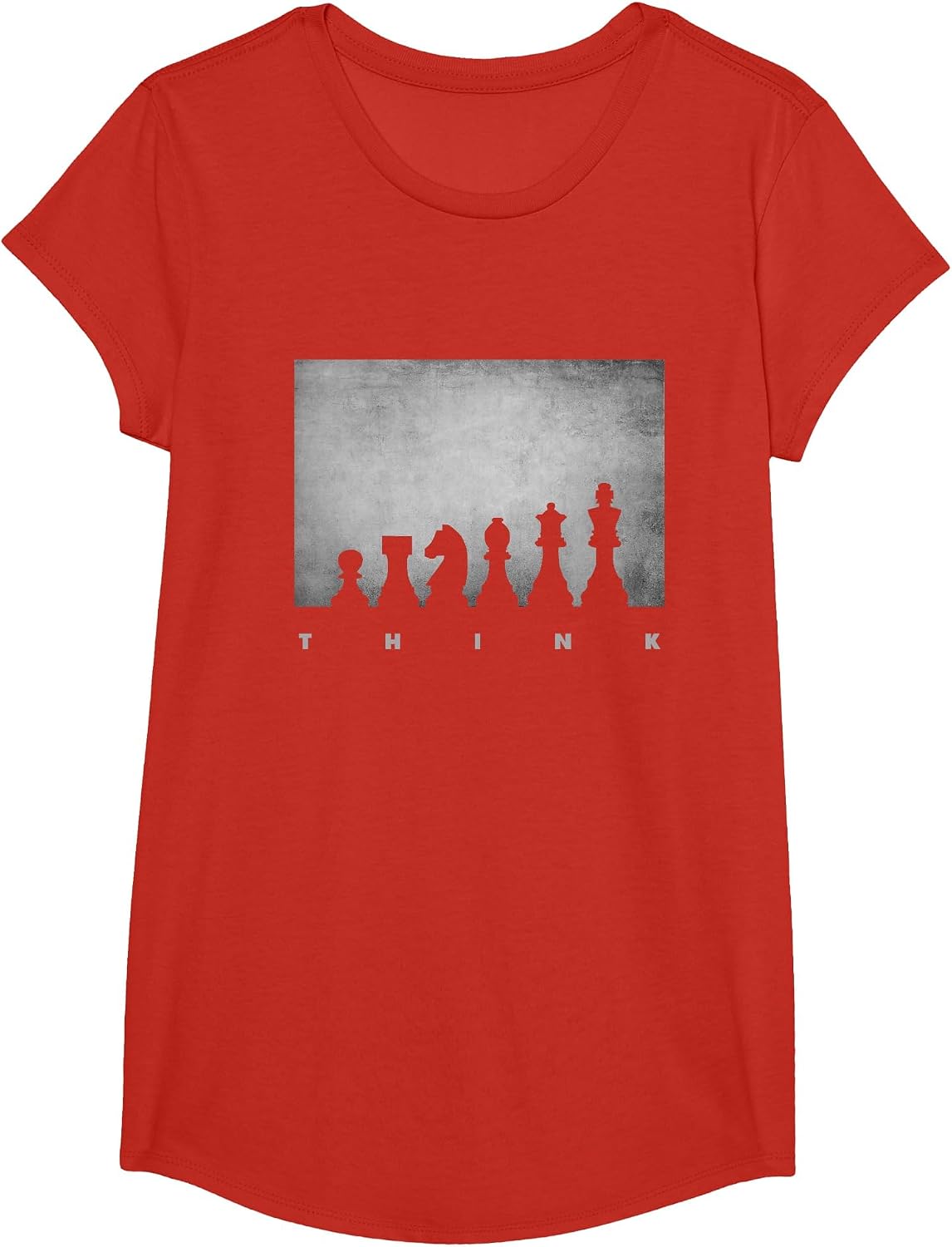 Chess Player T-Shirt - Girls Red