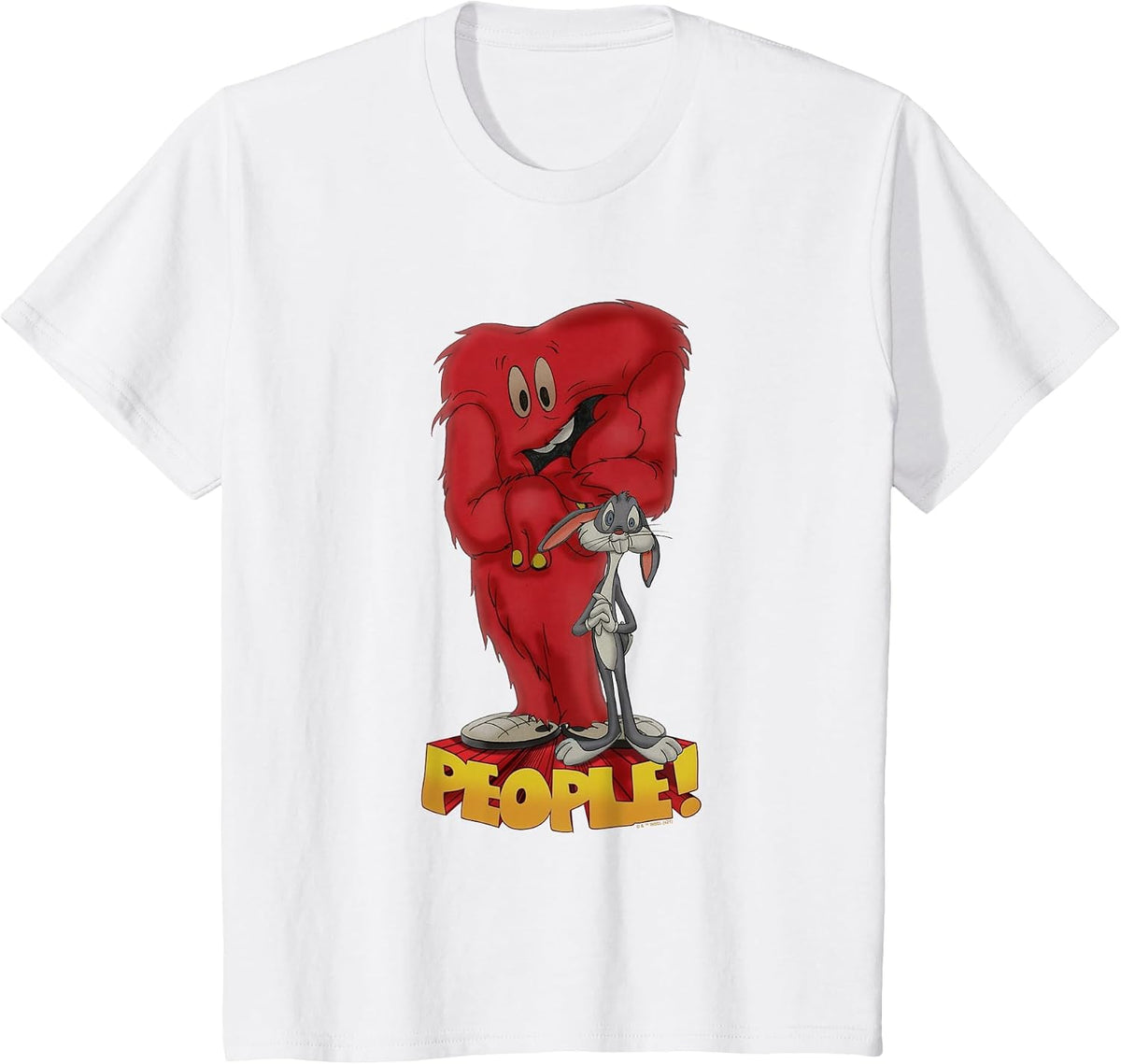 Looney Tunes Bugs Bunny Gossamer People T-Shirt - White