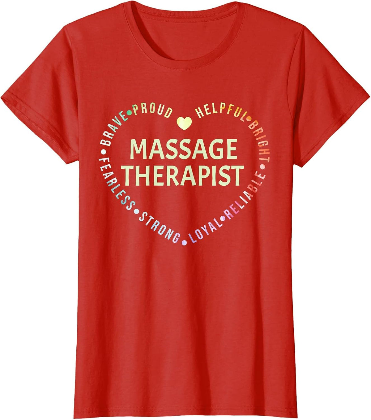 Massage Therapist Massage Therapy T-Shirt - Red