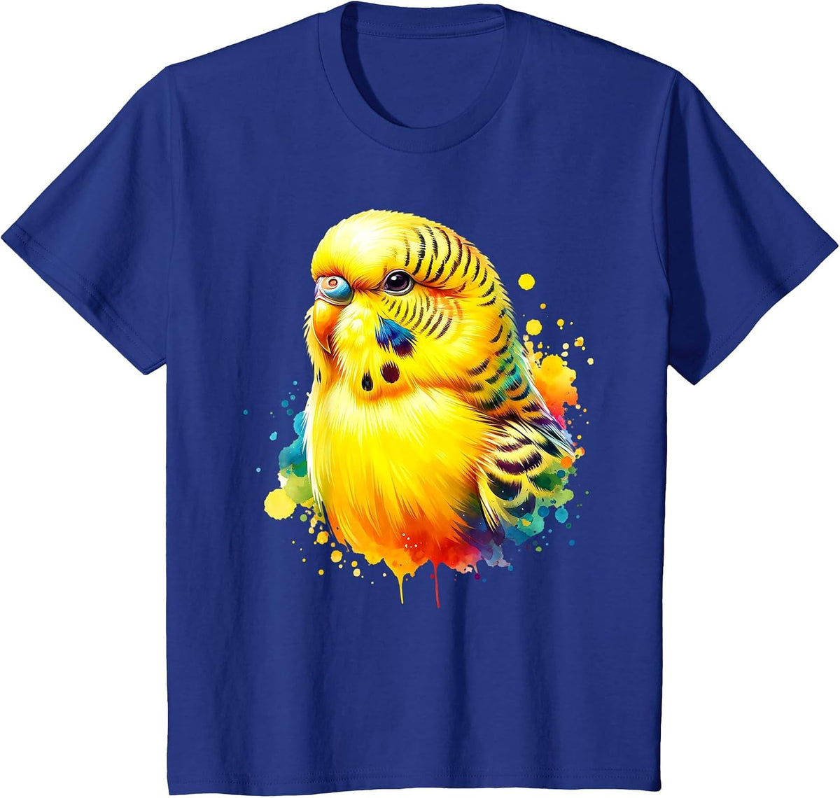 Budgie Budgerigar Budgerigar T-Shirt - Royal Blue