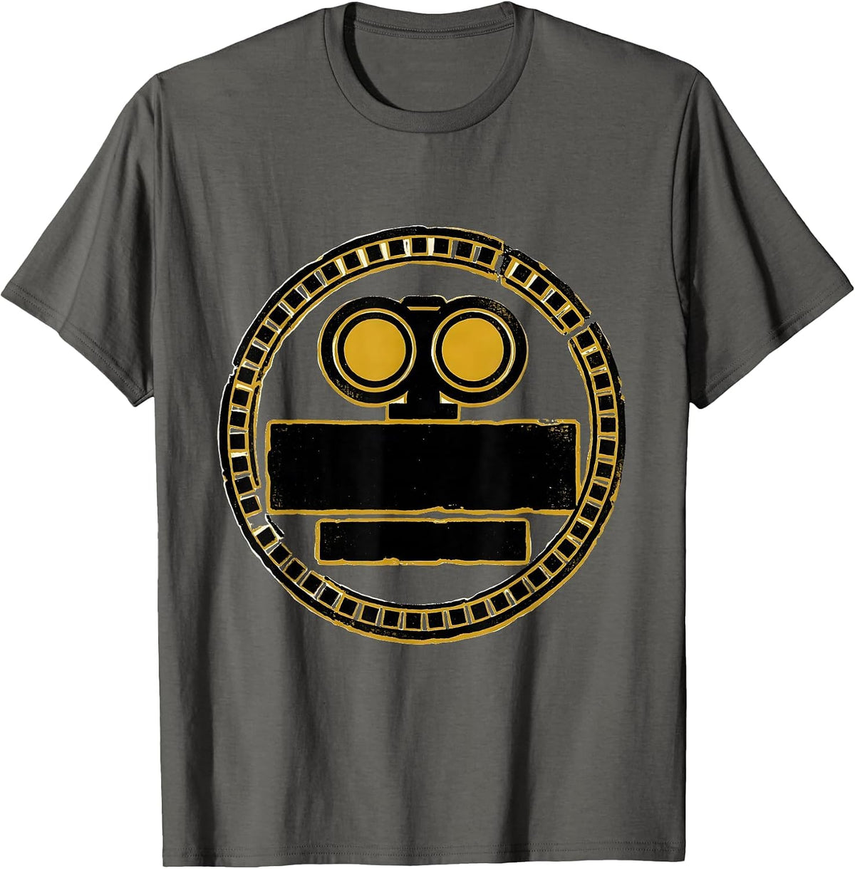 School Bus Driver Costume Badge Funny Role Play T-Shirt - Asphalt Grey