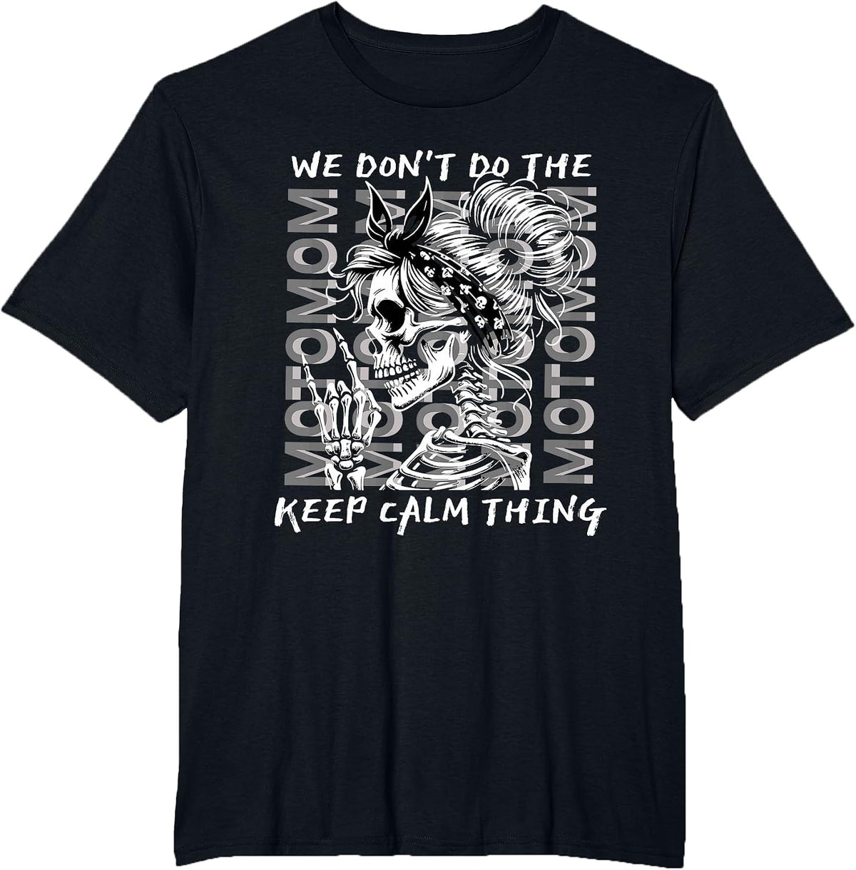 Motomom Motocross Mom Dirt Bike Racing Moto Mom T-Shirt - Black