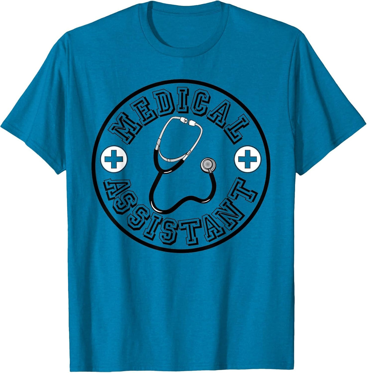 Medical Assistant T Shirt T-Shirt - Sapphire Blue