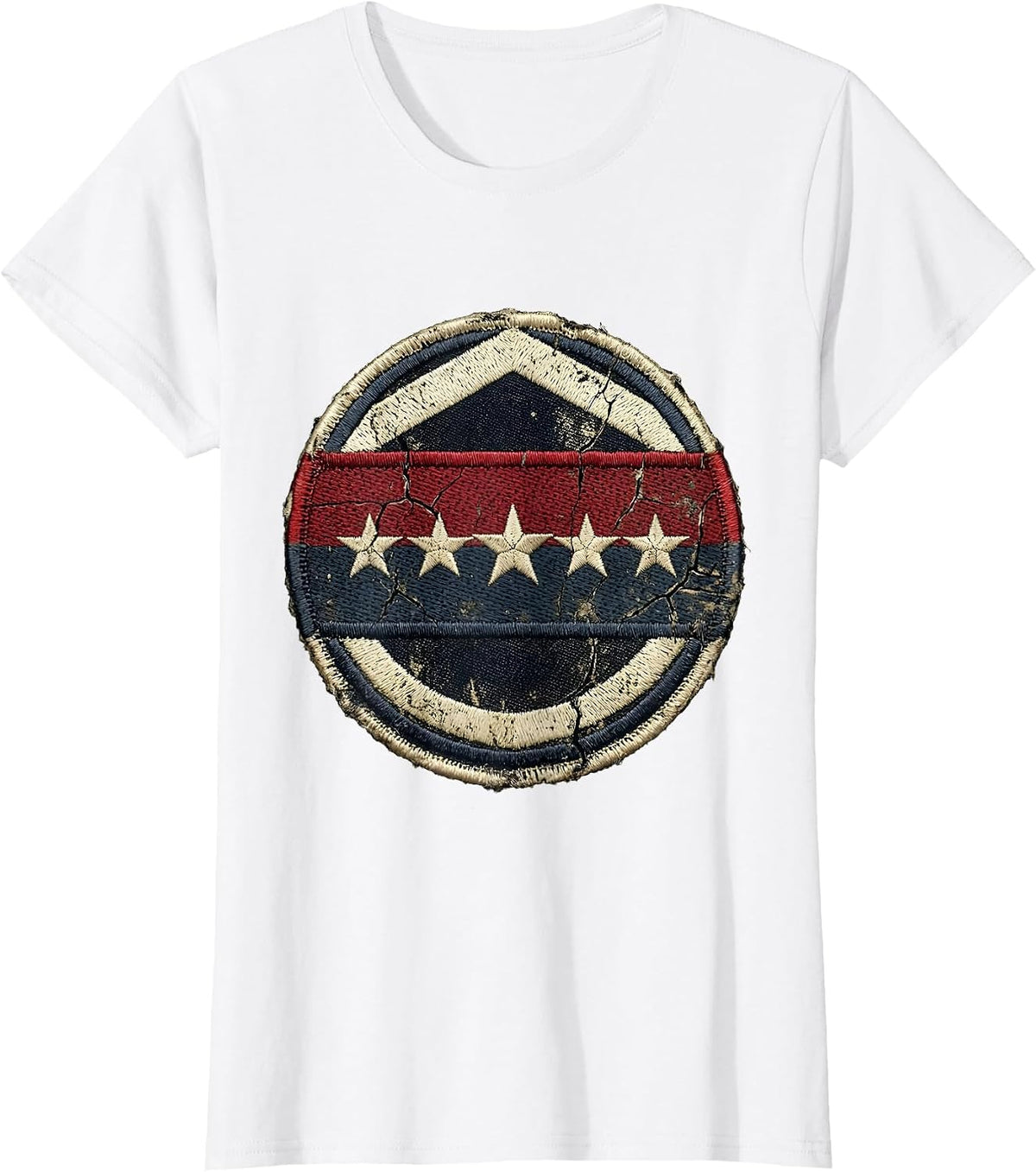 Labor Day Ironworker City Skyline Illustration T-Shirt - White