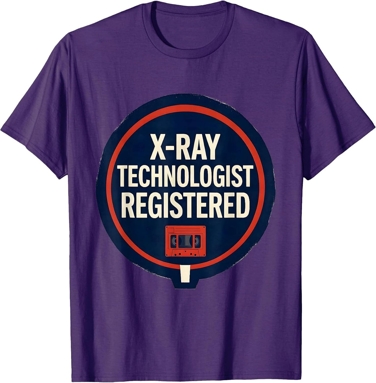 X-Ray Technologist, Registered Radiology Tech Pride T-Shirt - Purple