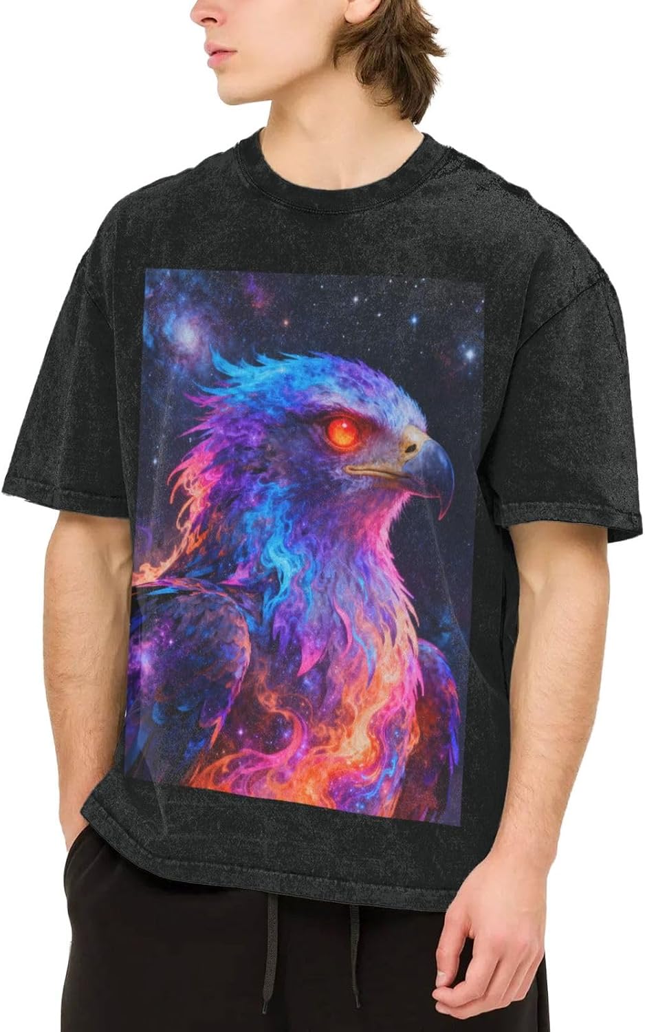 Unisex Basic Washed Cotton T-Shirt - Pattern (238)