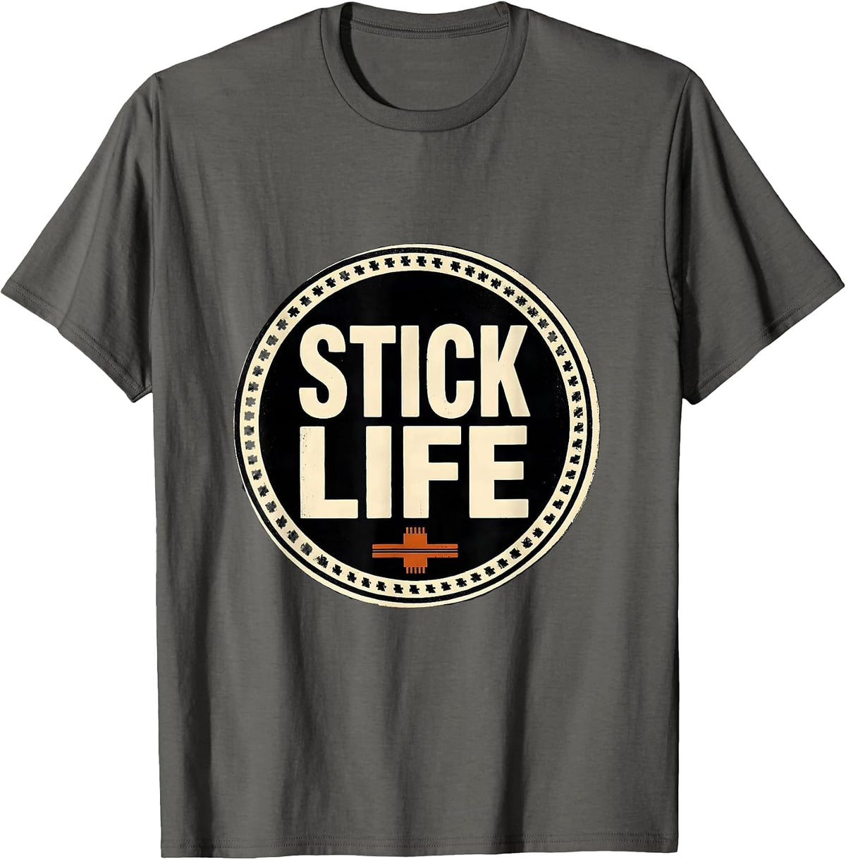Stick Life Funny Welder Welding Blue Collar Worker T-Shirt - Asphalt Grey