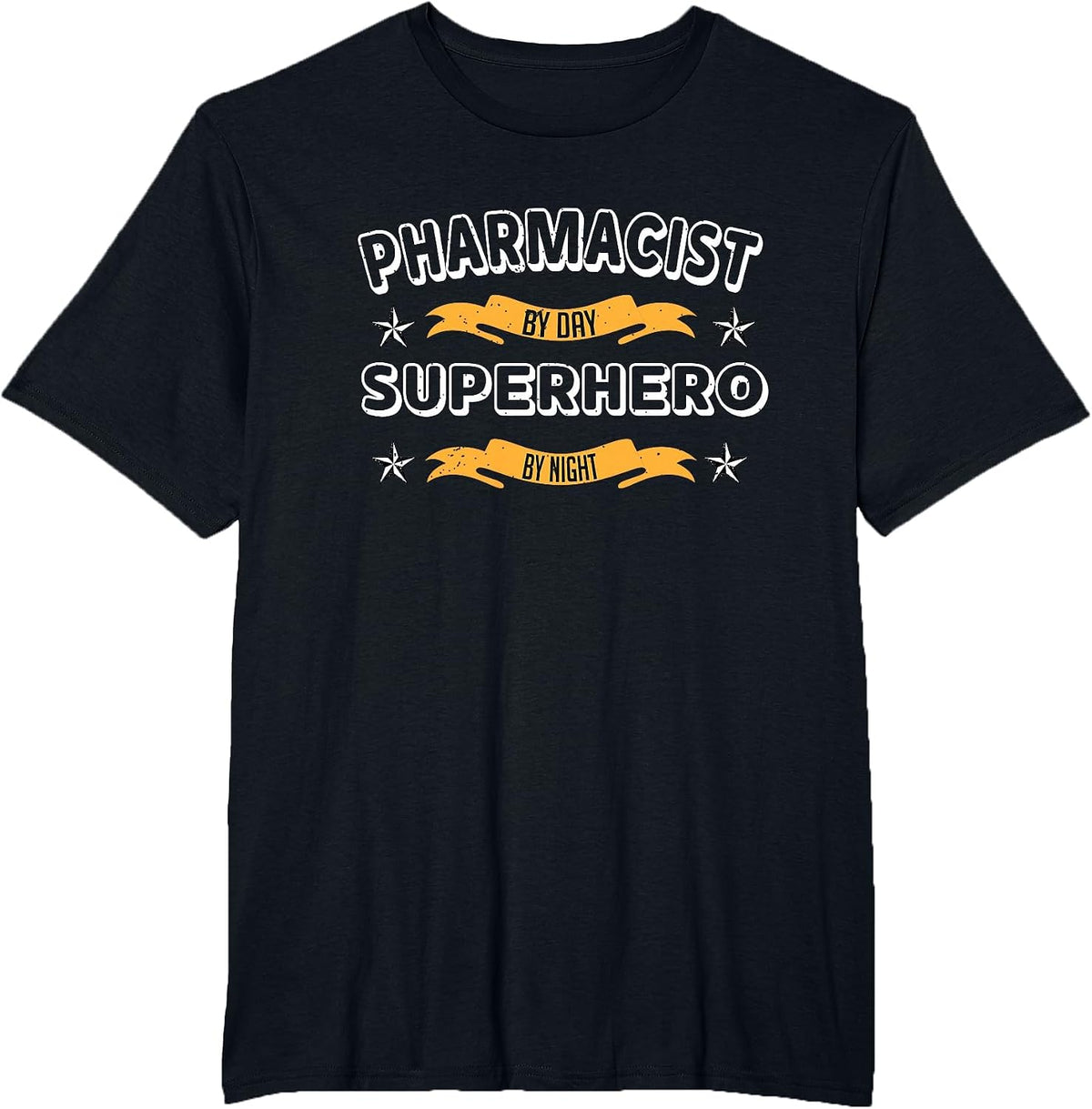 Pharmacist by Day Superhero by Night T-Shirt T-Shirt - Black